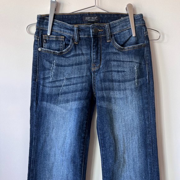 Gently Worn, but Lovingly Cared For, Judy Blue Boot Cut Jeans Style# JB8235DK - Picture 2 of 14